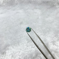 Prix de gros Fengzuan FZ Moissanite – Diamant Moissanite rond coloré (rouge, jaune, vert) en vrac
