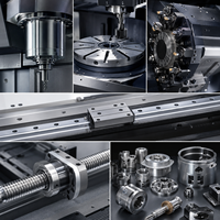 Machine de traitement des métaux de qualité professionnelle fiable de la série VTL 125, pour tour CNC vertical
