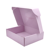 Boîte en carton ondulé kraft pliable recyclée avec impression personnalisée, emballage pour flacon de cosmétiques, boîte en papier pour envoi postal, boîtes pour emballage