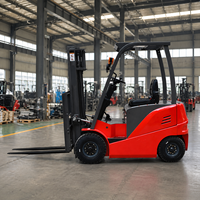 NOELIFT TK 2 Tonnen Kompakter Elektro-Gabelstapler Batteriebetrieben Hydraulischer Seitenschieber Zweistufiger Mast RWD 3m Hubhöhe Robust