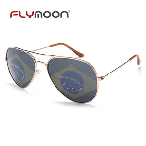 แว่นกันแดดแฟชั่นโพลาไรซ์กรอบโลหะดีไซเนอร์แบรนด์ดัง - Product Image 5