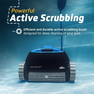 Limpiador Robótico Automático para Piscinas, Escalador de Paredes, Cepillo Fregador, Filtro de Carga Superior, Acceso Superior/Interior para Piscinas de 33 Pies - Product Image 4