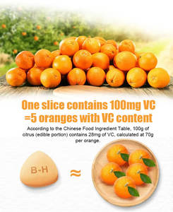 Di alta qualità Oem naturale vitamina C compresse e vitamina C 1000mg masticabili compresse per la bellezza della pelle e la cura della salute integratore - Product Image 3