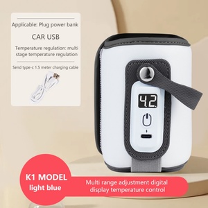 Calentador de Biberones Inalámbrico Inteligente Kiddoeden con Conexión USB, Práctico para Uso en el Hogar - Product Image 4