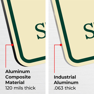 Ngoài Trời Dễ Dàng Để Cài Đặt Nhôm 18 Inch 120Mm Dày Không Thấm Nước UV In Kỹ Sư Lớp Phản Quang Dừng Dấu Hiệu - Product Image 3