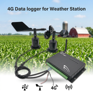 4G Modbus GPRS GSM monitoreo remoto en tiempo real registrador de datos anemómetro sensor de viento instrumentos de medición de velocidad - Product Image 1