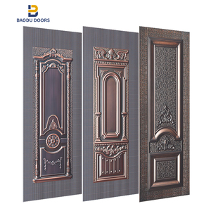 Gợn sóng thép không gỉ tấm kim loại khắc Tấm Báo Chí dập nổi kim loại cửa da cho cửa thép an ninh - Product Image 6