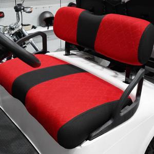 CIUBCAR EZGO YAMAHA Golf Cart Rear Seat <b>Covers</b> Fabric <b>Covers</b>-Direct From Manufacturer - Product Image 2