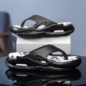 Tongs de plage d'été de sport de plein air à la mode avec logo personnalisé sandales plates souples tongs EVA avec logo pour hommes tongs originales avec logo - Product Image 4