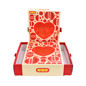 Cajas de Cartón para Dulces con Logotipo Personalizado al por Mayor, Cajas de Regalo de Papel para <span class=keywords><strong>Galletas</strong></span> de Chocolate de Colores con Funda - Product Image 6