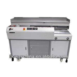 <span class=keywords><strong>Factory</strong></span> directly manufacturer Boway <span class=keywords><strong>New</strong></span> 976V7 perfect glue atuto clamping book Shop bind machine - Product Image 2