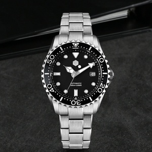 San Martin SN0009GD Nouvelle montre de plongée de luxe pour homme 40 mm Classique Haute qualité NH35 Automatique Mécanique Saphir BGW-X1 30Bar Reloj - Product Image 4