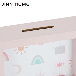 Tùy Chỉnh In Bằng Gỗ Thủy Tinh Tiền Hộp 3D Bóng Khung Con Heo Đất Ngân Hàng Cá Nhân Tiết Kiệm Hộp - Product Image 6