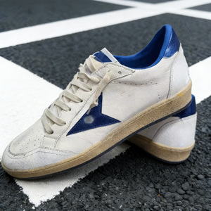 Chaussures rétro pour hommes et femmes, à lacets, respirantes, en cuir et mesh, style hip-hop, effet vieilli, confortables, baskets de marche - Product Image 2