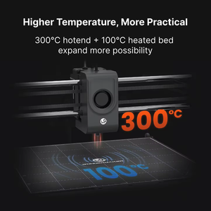 Impresora 3D WonderMaker ZR con Código Abierto, Impresión Multicolor, Cambio Rápido de Material, 300*300*300mm - Product Image 5