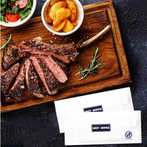 Toallitas Húmedas para Manos, Tamaño Viaje, Envueltas Individualmente, Toallitas Femeninas para Manos, Paquete de 100, Sin Perfume - Product Image 5