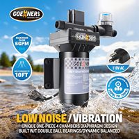 Pemanas Air Panas Tanpa Tangki 110V AC Portabel Bertekanan Tinggi 70PSI Motor Senyap Sistem Pompa Air Segar Otomatis Sesuai Permintaan