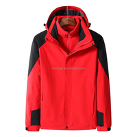 99909 Hiver, Sweat à capuche en jersey monocouche color-block, avec fermetures éclair YKK amovibles sur le haut et le bas, extérieur en PPU imperméable, Service OEM