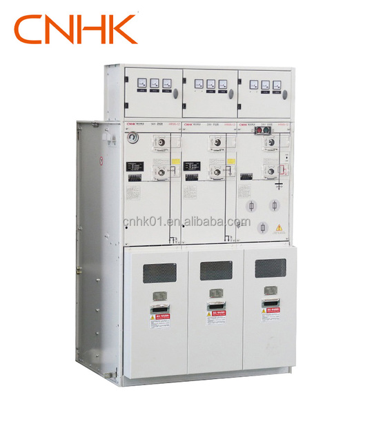 CNHK HRM6-12/24 Combined Fully Enclosed 12kV Gas Insulated Switchgear Ring Main Unit RMU IP67 Alloy Metal