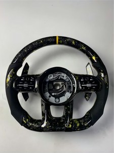 Prix de gros pour <span class=keywords><strong>volant</strong></span> en fibre de carbone véritable <span class=keywords><strong>Mercedes</strong></span>-Benz, housse de <span class=keywords><strong>volant</strong></span> AMG GT W205 W204 W222 - Product Image 4