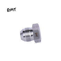 EMT 304 /316L Acier inoxydable Acier au carbone Hydraulique Hex JIC Npt Mâle 74 degrés Embout de tuyau conique