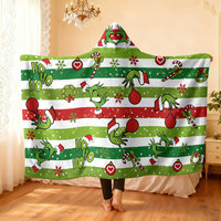 Couverture polaire de Noël Bonhomme de neige rose, épaisse, douce, en peluche, confortable et chaude, pour canapé, lit, décoration intérieure, cadeau de fêtes, vente en gros