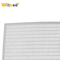 Nouvelle grille d'exclusion pour reine d'abeilles Witbee QE-5, excellente qualité, plastique blanc, 51x41cm, équipement d'apiculture, garantie 1 an