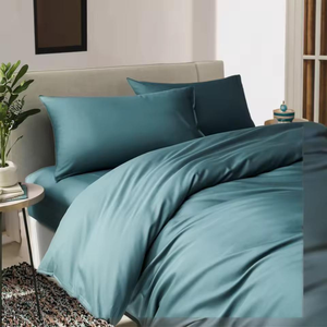 Set di Biancheria da Letto in Cotone di Alta Qualità, Lenzuola e Piumini per Letto Singolo, <span class=keywords><strong>Matrimoniale</strong></span> e Queen Size, <span class=keywords><strong>100</strong></span>% Cotone - Product Image 3