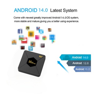 Boîtier TV Android 14.0 populaire X99 Pro Rockchip RK3518 2 Go 8/16 Go avec décodage vidéo 8K, BT5.4, Wifi6, USB3.0, LAN 100M - Product Image 2