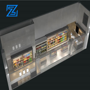 Industriële Stalen Structuur Lage Kosten Industriële Loods Ontwerpen Tankstation Tankstation Luifel - Product Image 6