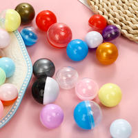 Boules de jouets colorées macaron de 45-100 mm, capsules rondes vides pour machine à jouets, idéales pour les décorations de fêtes à domicile