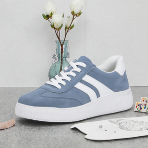 Zapatillas Bajas con Cordones para Mujer <span class=keywords><strong>Remonte</strong></span> D3E00, Zapatos Casuales con Plantilla Extraíble y Suela de EVA, Color Azul - Product Image 3