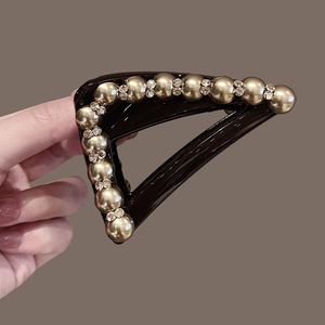 2026 Meilleures ventes, design de niche populaire, épingles à cheveux pour femmes élégantes et tendance, imitation perle, bijoux en gros - Product Image 5