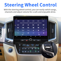 11.8 pouces HD voiture stéréo GPS Navigation pour Toyota Land Cruiser 2008-2020 Android Auto CarPlay Bluetooth musique intégrée 4 caméras