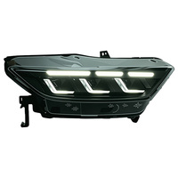 Nouveaux phares RGB Mustang 2015-2017, mise à niveau LED 10000 Lumens, clignotants dynamiques modifiés, feux de freinage pour ensemble DRL