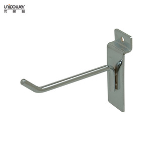 Unipower <b>Wall</b> <b>Mount</b> <b>Shelf</b> Hook 4x1/4 Inch Stainless Steel Single Hook For Storage And Organization - Product Image 2