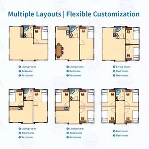 Spedizione prefabbricata da Studio con contenitore pieghevole prefabbricato, piccola piscina, casa a energia solare - Product Image 5