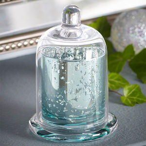 Роскошный Серебристый куполообразный чехол Mescente, ароматизированный подсвечник, банки - Product Image 3