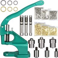 Kit de herramientas manuales para perforar ojales, molde para máquina de ojales, herramienta de instalación manual a presión