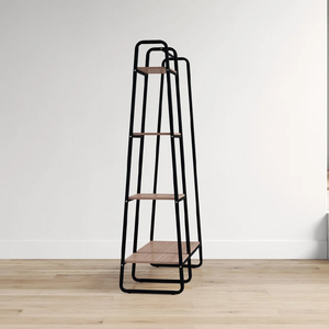 Kim loại bền quần áo Rack với <span class=keywords><strong>Double</strong></span>-Tier Kệ đa-kệ đường sắt may mặc cho phòng khách & cửa hàng quần áo - Product Image 6
