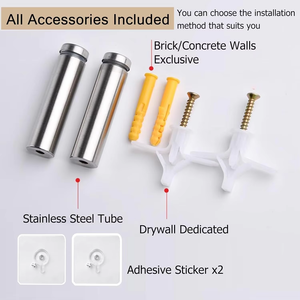 6 kích thước lớn rõ ràng Wall Mount mờ màu acrylic kệ sách nổi Album kỷ lục chủ hình ảnh cuốn sách hiển thị kệ - Product Image 4