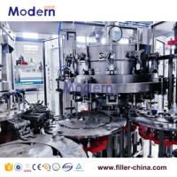 Machine automatique de remplissage de soude-Ligne de production pour boissons gazeuses à grande échelle et eau gazeuse