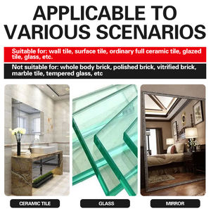 أداة قطع الزجاج اليدوية أداة قطع البلاط 2 في 1 أداة قطع الزجاج مع كماشة كسر الزجاج - Product Image 5