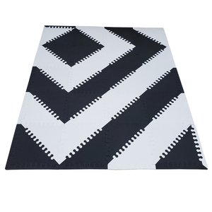 <span class=keywords><strong>Puzzle</strong></span> enfants tapis de jeu de <span class=keywords><strong>sol</strong></span> eva formamide de 200PPM 12in x 12in 40 pièces/ensemble bébé triangles mousse tapis de jeu - Product Image 1