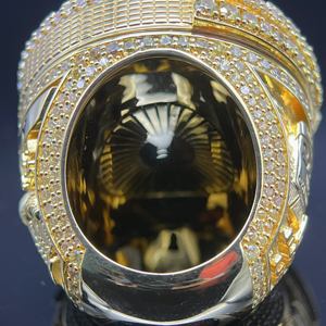 Anello Campioni Warriors FH 2022, Anello Sportivo Classico di Moda, Vendita Diretta del Produttore, Anello in Ottone con Zirconi per Uomo - Product Image 2