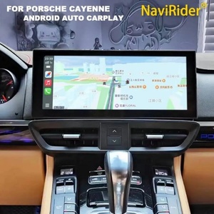 หน้าจอแอนดรอยด์ 12.3 นิ้ว สำหรับรถยนต์ Porsche Cayenne ปี 2010-2017 เครื่องเล่นมัลติมีเดีย Carplay พร้อมระบบนำทาง GPS และวิทยุในตัว - Product Image 1