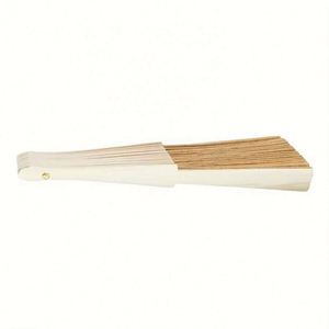 Abanico de Mano de Madera Ecológico Personalizado con Impresión Sólida, Abanico de Mano de Corcho, Abanico Plegable de Madera y Corcho - Product Image 4