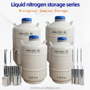 Réservoir de <span class=keywords><strong>stockage</strong></span> statique sécurisé pour azote liquide YDS-6, réservoir Dewar pour semence bovine, récipient sous pression en alliage d'aluminium 6L, insémination artificielle - Product Image 2