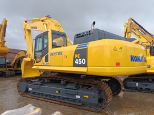 45ton Large Komatsu Excavadoras hidráulicas sobre orugas usadas en el Pc450 Excavadoras de cubo de segunda mano - Product Image 3