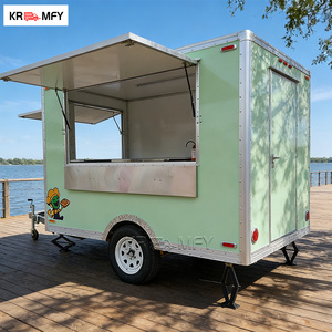 <b>Bar</b> Concession Towable Multifunctional <b>Mobile</b> Food Trailer Street <b>Sales</b> Cart Candy Chips KR Trailer KR-R300 - Product Image 4